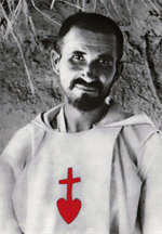 Image plastifiée du bienheureux Charles de Foucauld