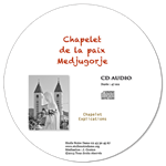 CD audio - Chapelet de la paix - Medjugorje