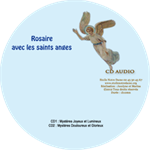 CD audio Rosaire avec les Saints Anges - 2 CD