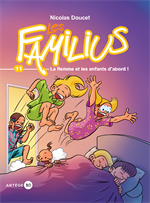 BD Les Familius, La flemme et les enfants d'abord ! - Tome 11