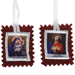 Scapulaire en tissu du Mont Carmel (SNM)