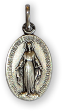 Médaille Miraculeuse - Argent massif - 17 mm