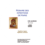 CD audio Rosaire des intentions de Marie 2CD