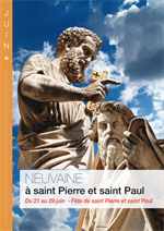 Neuvaine des apôtres Saint Pierre et Saint Paul