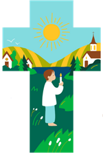 Croix lumière et espérance