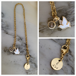 Collier de l'Esprit Saint et mini coquillage