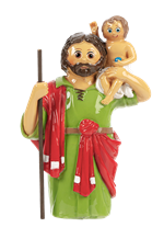 Statuette Saint Christophe
