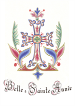 Carte "Belle & Sainte Année"
