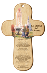 Croix en bois de Notre Dame de Fatima