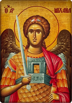 Icône magnet de saint Michel Archange