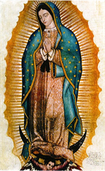 Image Notre Dame de Guadalupe (enfants à naître)