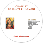 CD audio - Chapelet de sainte Philomène
