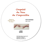 CD audio - Chapelet au Dieu de l'impossible