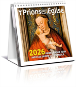 Éphéméride 2026 Prions en Eglise