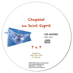 CD audio - Chapelet au Saint Esprit  7x7
