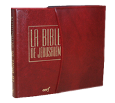 Bible de Jérusalem poche Vinyle Bordeaux