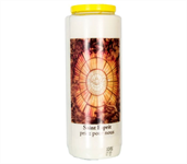 Bougie de neuvaine Saint Esprit