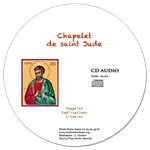 CD audio - Chapelet de saint Jude