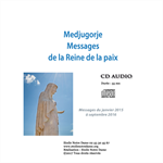 CD Messages de Medjugorje - Janvier 2015 à septembre 2016