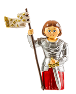 Statuette Sainte Jeanne d'Arc