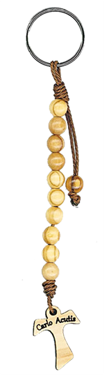 Porte-clé dizainier de Carlo Acutis