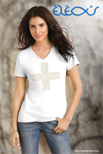 T-Shirt - Ligne Credo Croix - Femme