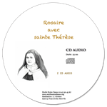 CD audio Rosaire sainte Thérèse de Lisieux - 2 CD