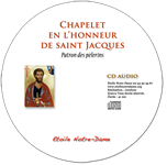 CD audio - Chapelet de saint Jacques