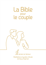 La bible pour le couple (Couverture blanche, tranche dorée)