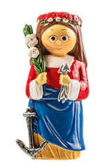 Statuette Sainte Philomène