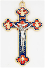croix de Jubilé en résine (christ) 8,5 cm