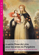 Neuvaine à sainte Rose de Lima