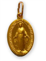 Médaille miraculeuse alu or x 50