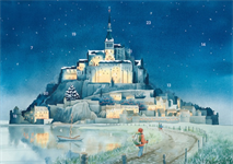 Calendrier de l'Avent Mont Saint-Michel