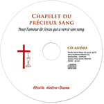 CD audio - Chapelet du Précieux Sang