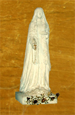 Image plastifiée de Notre Dame de l'Ile Bouchard