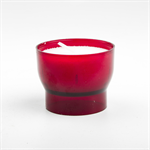 Bougie veilleuse rouge (lot de 10)
