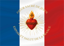 Autocollant Sacré-Cœur pare-brise
