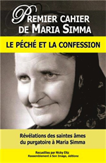 Premier cahier de Maria Simma - Le Péché et la confession