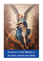 Livret du chapelet à saint Michel et aux neuf chœurs des anges