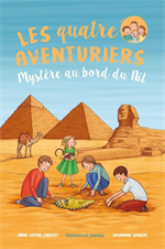 Les quatre aventuriers - Tome 7 - Mystère au bord du Nil
