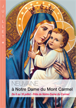 Neuvaine à Notre Dame du Mont-Carmel