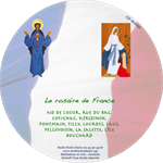 CD audio Rosaire des messages de France avec Marie (2 CD)
