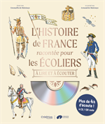L'histoire de France racontée pour les écoliers + CD