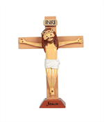 Statuette Jésus sur la croix