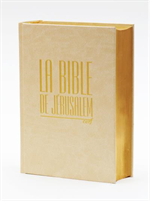 Bible de Jérusalem couverture rigide beige (Grand Format)