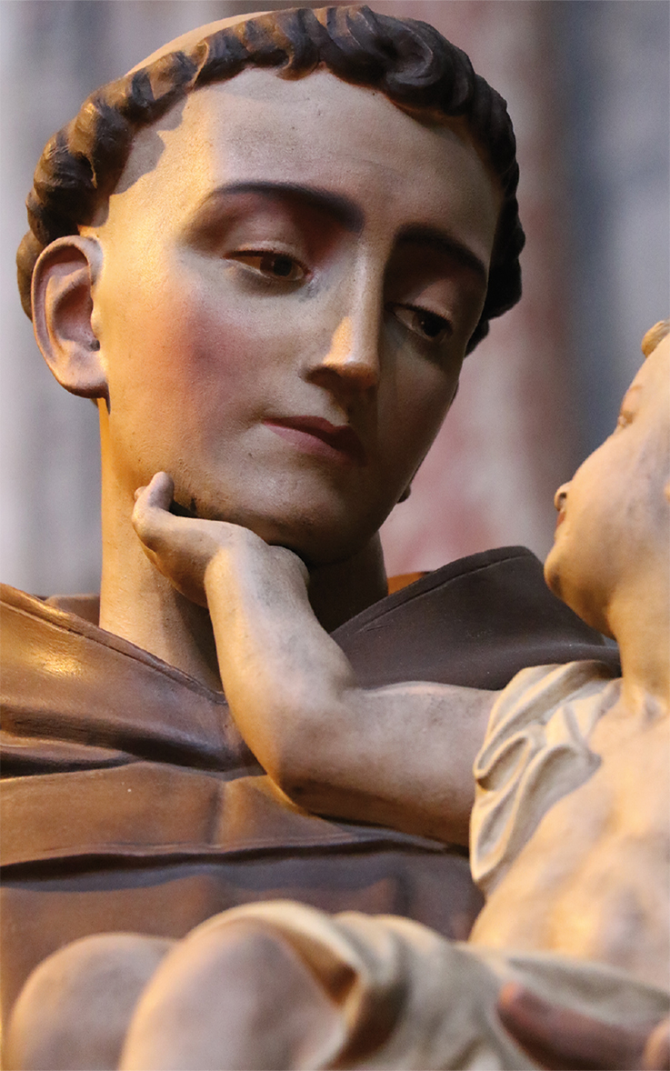 Image plastifiée Saint Antoine de Padoue