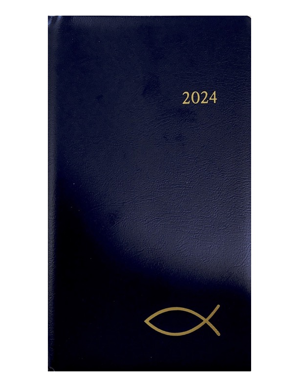 Agenda du chrétien 2024 (bleu)