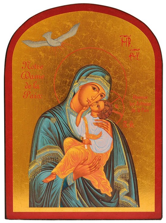 Icône Or Notre Dame de la Paix 223.67